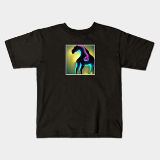 magic horse abstract Kids T-Shirt